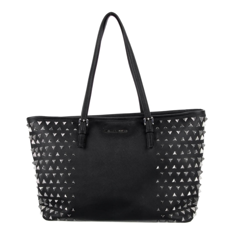 Michael Kors Ltd Ed Astor Place Stud Tote #167/2000 - Picture 2 of 9